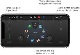 Audio recorded to the hard disk using garageband will use about 10mb of hard disk storage for each minute of audio that you record, or approximately 600mb per hour. Use The Audio Recorder In Garageband For Iphone Apple Support