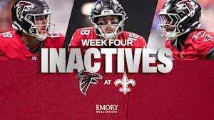 Saints Depth Chart Finalized for Week 4 Monday Night Football: Injury Report Triggers Betting Line Move vs Falcons