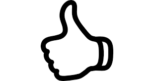 Thumb Up Outline Symbol Free Vector Icons Designed By Freepik Vector Free Free Icons Vector Icon Design
