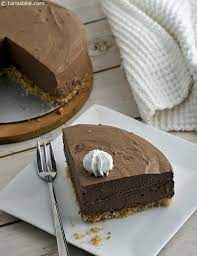 Chocolate Chiffon Pie Eggless Desserts Recipe Eggless Dessert Recipes Recipe Eggless Desserts Dessert Recipes Chocolate Pie Recipes