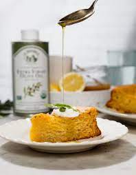 Olive Oil Cake With Yogurt Honey Olive Oil Cake Recipe Olive Oil Cake Olive Oil Cake Recipe Dessert Recipes