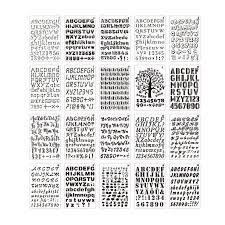 Bring creative fantasies to life. 20pcs B5 Alphabet Letter Number Stencils Drawing Painting Pet Templates Reusable For Journal Diy Art Craft Scrapbooking Planner Decoration Walmart Com