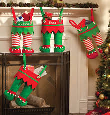 20 personalized stockings for every member of the family. Personalized Red And Green Elf Pants Stocking Exposures