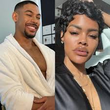 Yesss! It's official y'all, Aaron Pierre IOck3d lips with Teyana Taylor  after she surprised him with a private dinner for his 31st birthday!  ❤️😳🔽CC🔽