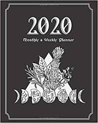 Amazon Com 2020 Monthly And Weekly Planner Witchcraft Us