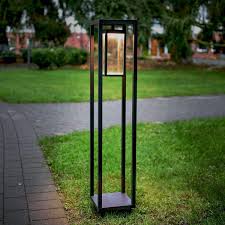 Borne Lumineuse Led Ferdinand Forme Rectangulaire Luminaire Exterieur Luminaires Jardin Lumineux