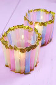 Bunte Diy Windlichter Aus Glasern Und Strohhalmen Basteln Einfache Diy Deko Idee Fur Herbst Oder Winter Diy Laternen Diy Sachen Diy Dekoration Fruhling