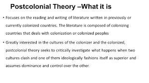 Naipul's mimic men dwells on the notions of power in the Text Meaning Postcolonial Theory Postcolonial Theory What It Is Focuses On The Reading And Writing Of Literature Written In Previously Or Currently Ppt Download