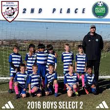 2️⃣nd Place!! Congratulations to the 2016 Boys Select 2