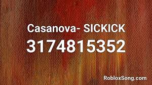 We did not find results for: Casanova Sickick Roblox Id Roblox Music Codes