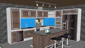 Cuisine ouverte ou fermée, en longueur ou en u ? Modern Kitchen Cuisine Moderne 3d Warehouse