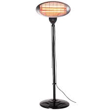 Some gas heaters can run on disposable propane tanks, while others plug into your home's natural gas system. Free Standing Electric Patio Heater Adjustable Height Shop Now