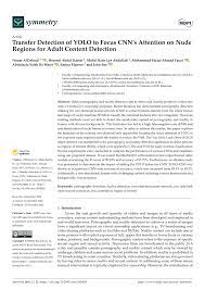 PDF) Transfer Detection of YOLO to Focus CNNs Attention on Nude Regions  for Adult Content Detection