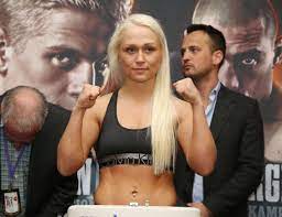 Thorslund profesionaliai debiutavo prieš čeką petrą podráská 2018 m. Female Boxer Dina Thorslund Demands Gender Equality And Asks Can I Get Mikkel Kessler As A Number Boy Ring News 24 Boxing News