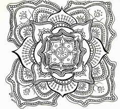 Kids are fascinated by colors. Hard Mandalas Printable Coloring Pages Coloring Home