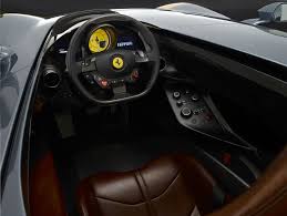 Ferrari says the design is an homage to the 750 monza and the 860 monza, both of which. Ferrari Monza Sp1 Interior Car Body Design