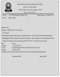 08.00 wib s/d selesai tempat : Cara Membuat Contoh Surat Undangan Rapat Resmi Tidak Resmi Shunt