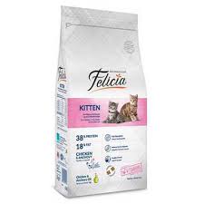 Felicia Tavuklu Hamsili Hypoallergenic Az Tahilli Yavru Kedi Mamasi Yavru Kuru Kedi Mamasi Felicia
