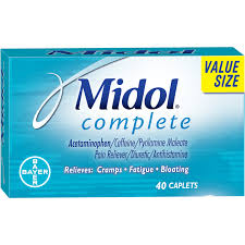 Midol Complete Menstrual Period Symptoms Relief Caplets