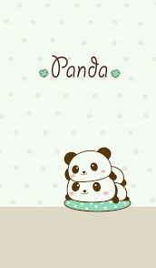 Download the background for free. Pin By Ana Velazquez On Wallpapers Cute Panda Wallpaper Panda Wallpaper Iphone Kawaii Panda