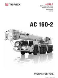 Terex Ac 160 2 Specifications Cranemarket