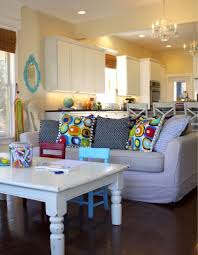 Love This Style And The Kitchen Kid Friendly Living Room Kids Living Rooms Perfect Living Room