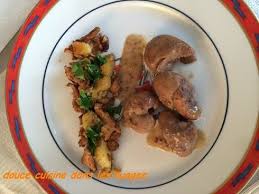 Restaurant le bettigny, lille picture: Rognon De Veau Avec Une Sauce Moutarde Douce Cuisine Dans Les Nuages
