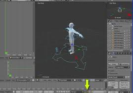 Create An Animation Walk Cycle In Blender Using Rigify Animation Walk Cycle Blender Tutorial Cycle