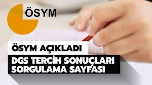 .yıl düzenlenen dikey geçiş sınavı'na girenler arasından aldığı puan ile yerleştirme tercihi yapmaya hak kazanmış ve yapmış olanların sonuçları, yani 2020 dgs yerleştirme sonuçları açıklandı. 2020 Dgs Tercih Sonuclari Osym Sorgulama Sayfasi Dgs Tercih Sonuclari