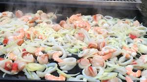 Poelee De Fruits De Mer A La Plancha Recette De Poelee De Fruits De Mer A La Plancha Marmiton
