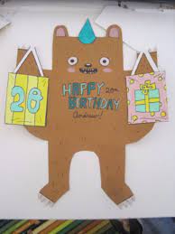This is a bright and easy card that even two year olds can help with! 30 Handmade Birthday Card Ideas
