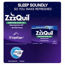 Shop vicks zzzquil nighttime sleep aid liquid, warming berry flavor, fall asleep fast and wake refreshed at cvs pharmacy. Zzzquil Nighttime Sleep Aid Liquicaps 72 Ct Pack Of 2 Buy Online In Austria At Desertcart At Productid 46896177