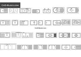 Kitchen Sink Cad Blocks Free Download Dwg File