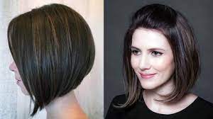 If your hair is straight, you can use these three methods to make sure your diy cut is nice and even. Bob Hairstyles For Women 2017 New Haircuts For Women Bob Hair Cutting Videos Youtube
