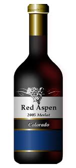 Red Aspen Bottle Png Image Bottle Bottle Images Wine And Spirits