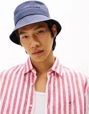 Tommy Hilfiger Cotton Bucket Hats for Men for sale