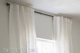 how to update out dated tab top curtains