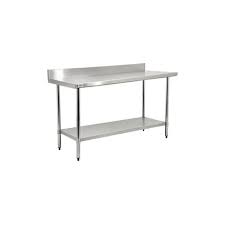 This table is in good condition. Nella 24 X 96 Stainless Steel Table With Backsplash 22085 Nella Online