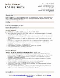Create a professional resume in just 15 minutes, easy Design Manager Resume Samples Qwikresume