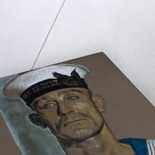 A. Stoker Martin of HMS 'Exeter' posters & prints by Eric H. Kennington