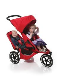 Phil Teds Classic Inline Folding Baby Stroller With Double Kit Seat Red Philteds Double Strollers Phil And Teds Double Stroller For Twins