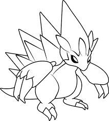 Some of the coloring page names are 28 collection of incineroar pokemon drawing incineroar coloring hd png, cat luniscia incineroar. Alolan Sandslash Pokemon Coloring Page Free Printable Coloring Pages For Kids