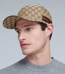 Gucci accessories know how to make an impression without over doing it and a gucci bucket hat or baseball cap can turn throwing a hat on to a whole new style level. Gucci Cotton Gg Web Stripe Baseball Cap In Beige Brown For Men Save 13 Lyst