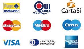 Risultati immagini per loghi carte di credito