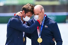 Hugo boucheron & matthieu androdias winners of the men's double sculls golden medal. Yhd13grmgvo3gm