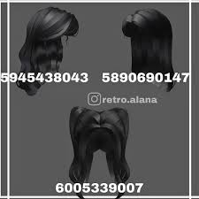 You can use these codes on almost all the popular roblox games such as rhs and salon. Roblox Hair Codes Black Hair Roblox Roblox Codes Roblox Pictures