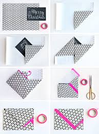 Miss Red Fox 3 Diy Umschlage Aus Geschenkpapier Schwarz Weiss Und Neonfarben Briefumschlag Basteln Geschenkpapier Diy Umschlag