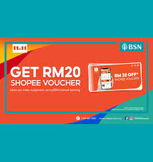 Go to any bsn atm or cdm. Get Rm20 Shopee Voucher When You Make A Payment Via Mybsn Internet Banking Bsn Malaysia