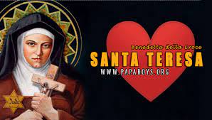 Nell'anno liturgico, infatti, ogni giorno del santo del giorno 5 gennaio: Il Santo Del Giorno 9 Agosto 2020 Santa Teresa Benedetta Della Croce Patrona D Europa