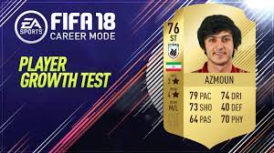 Be the first to rate this file. Fifa 18 Sardar Azmoun Growth Test Youtube